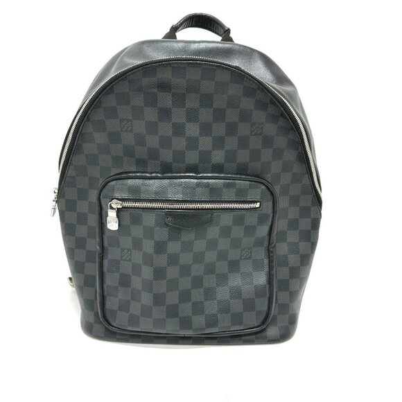 LOUIS VUITTON N41473 Josh backpack bag Backpack DamierGraphiteCanvas Black - Picture 1 of 16